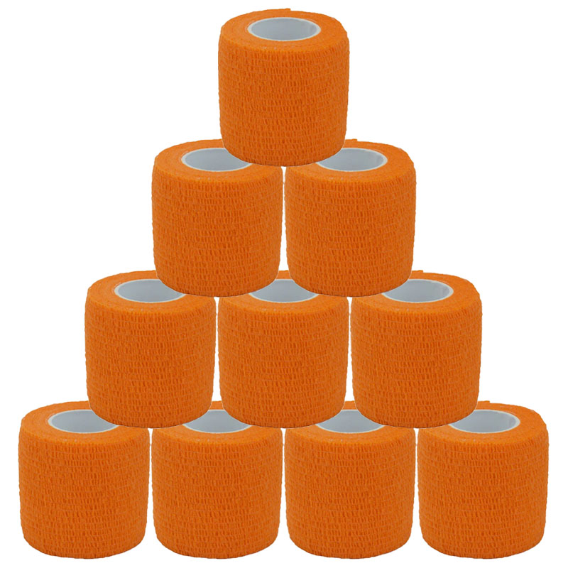 Finger Tape Athletic - Oranje Sport Zelfklevende Bandage Tape Vinger