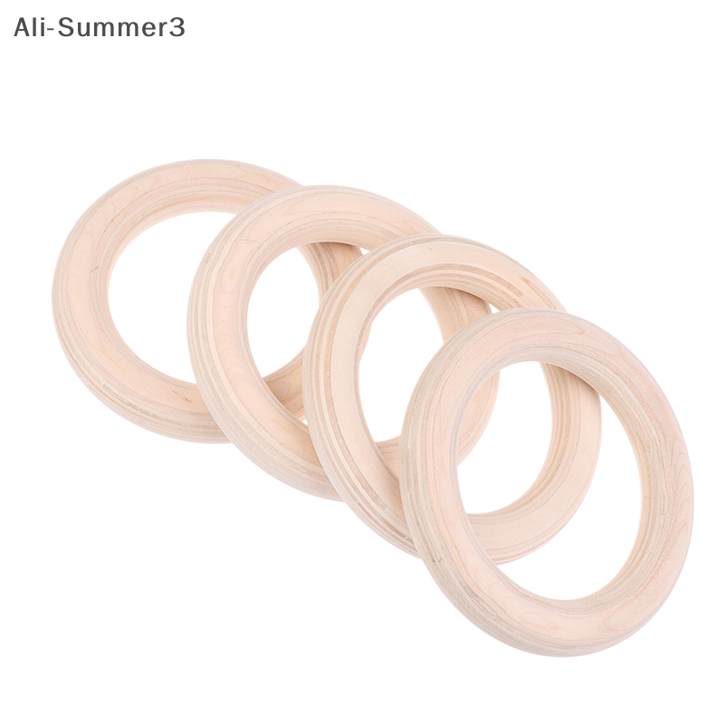 Gymnastic Ring Wood - 2 stks/paren Houten Ring Draagbare Crossfit
