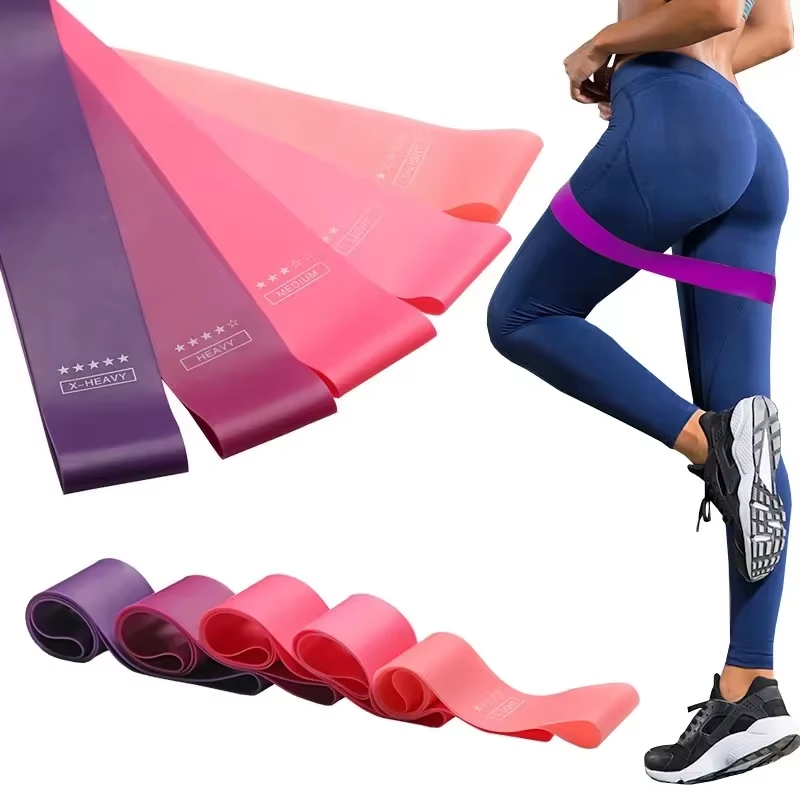 Crossfit Training Gear - Rubberen weerstandsbanden Draagbare fitnesstrainingsapparatuur Yoga Stretch