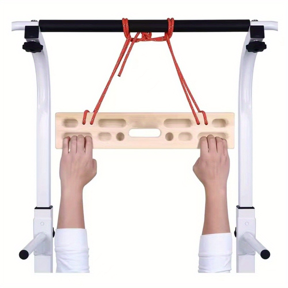 Gymnastic Ring Wood - Nieuwe houten klimwandset – hangende vingerkrachtset