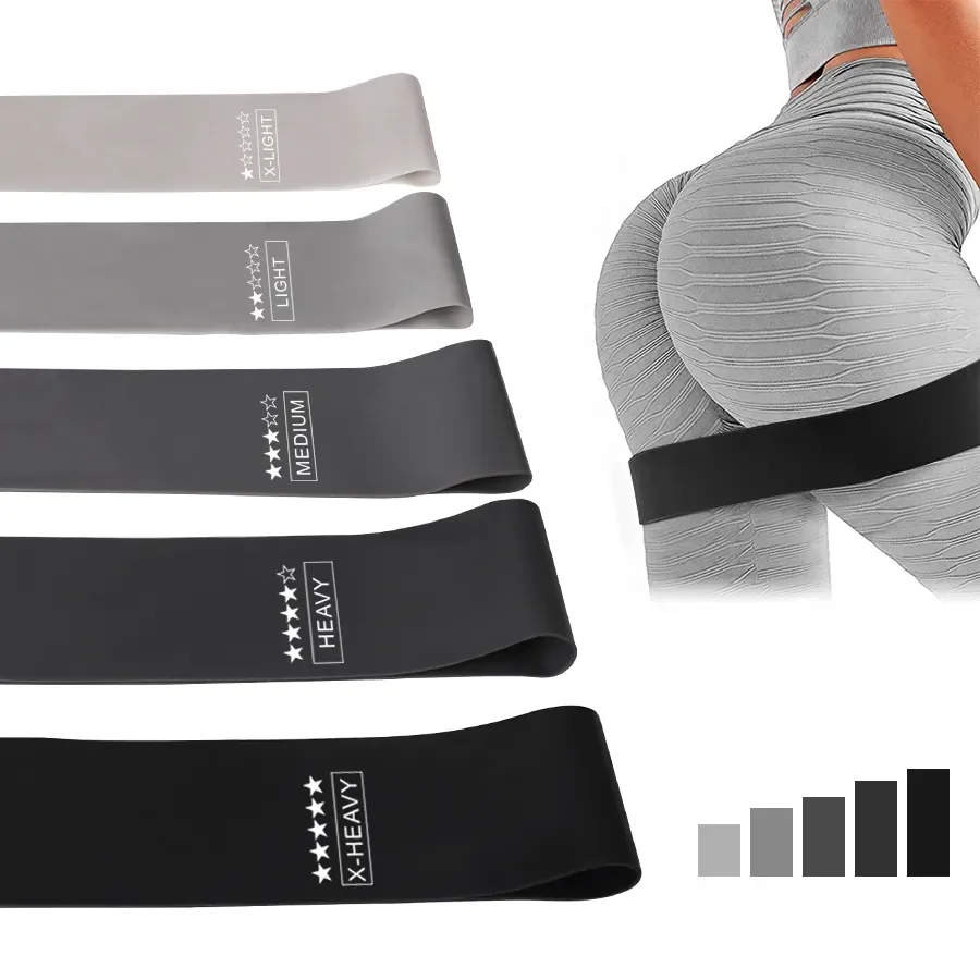 Crossfit Training Gear - 5 verschillende niveaus weerstandsbanden oefening fitness