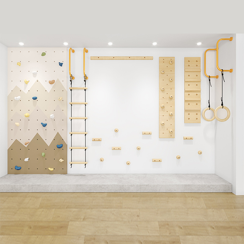 Kinderen Indoor Houten Klimwan - Gymnastic Ring Wood recensie en prijs