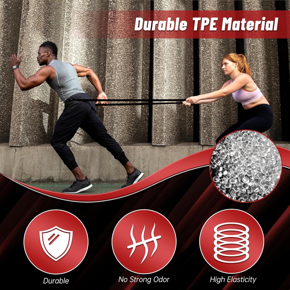 5-traps weerstandsbanden voor  - Pull Up Assist Band recensie en prijs
