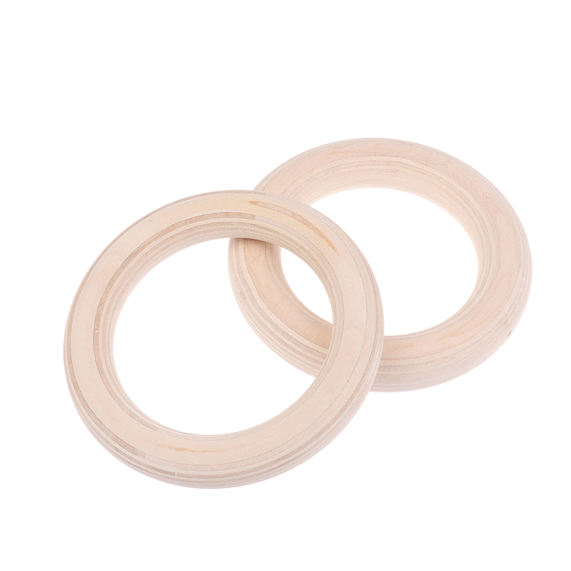 ● 2 stuks/paren houten ringen  - Gymnastic Ring Wood recensie en prijs