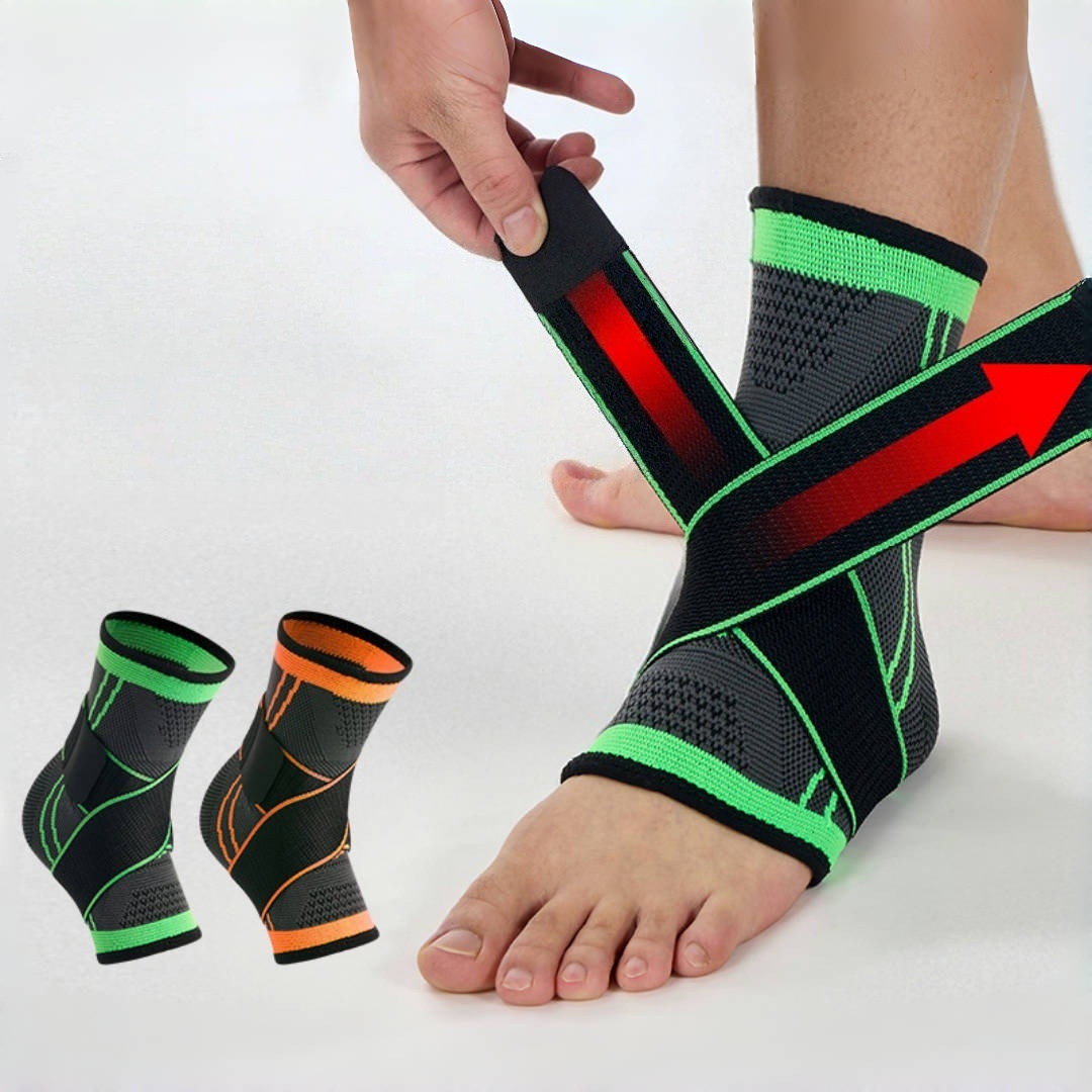 Elastische sport enkelbrace En - Ankle Mobility Band recensie en prijs