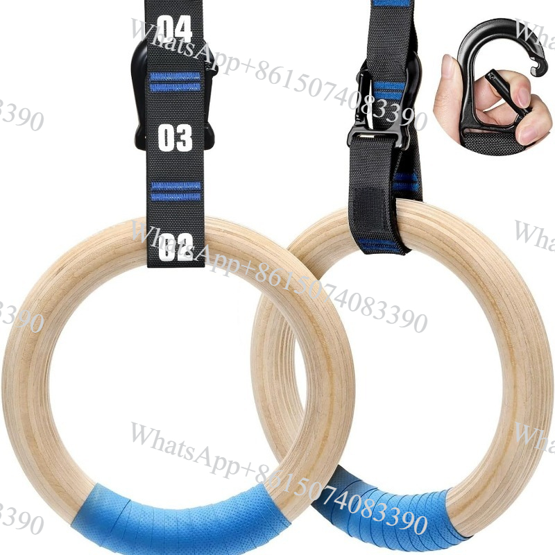 Gymnastiekringen van berkenhou - Gymnastic Ring Wood recensie en prijs