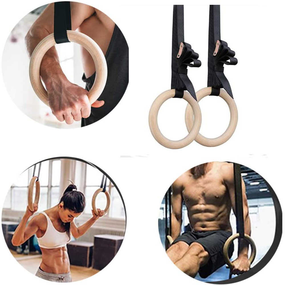 28/32 MM Fitness Houten Gymnas - Gymnastic Ring Wood recensie en prijs