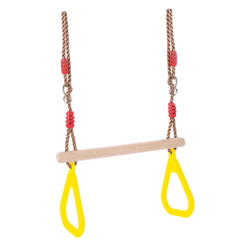 Binnen- en buiten speeltoestel - Gymnastic Ring Wood recensie en prijs
