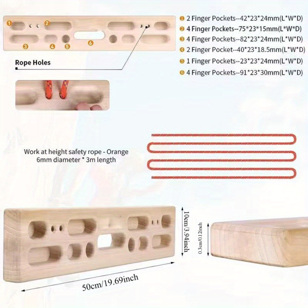 Nieuwe houten klimwandset – ha - Gymnastic Ring Wood recensie en prijs