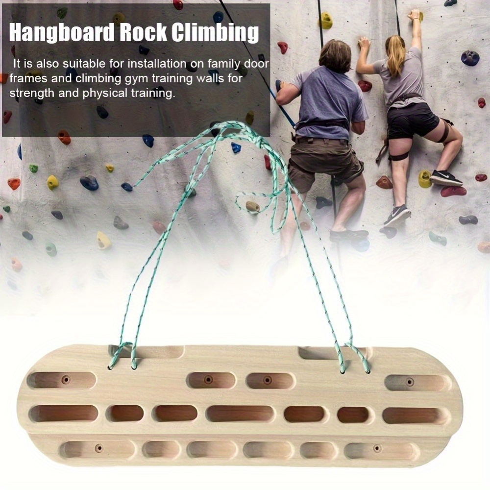 Nieuwe houten klimwandset – ha - Gymnastic Ring Wood recensie en prijs