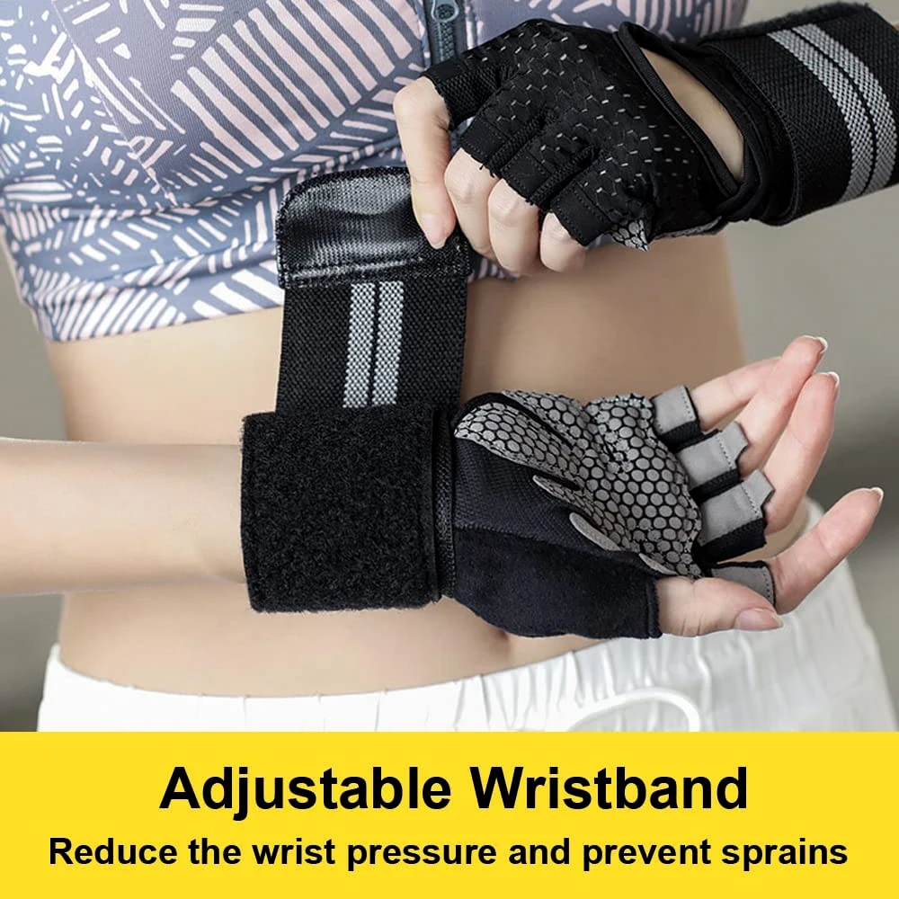 1 paar halve vinger gym fitnes - Crossfit Workout With Equipment recensie en prijs