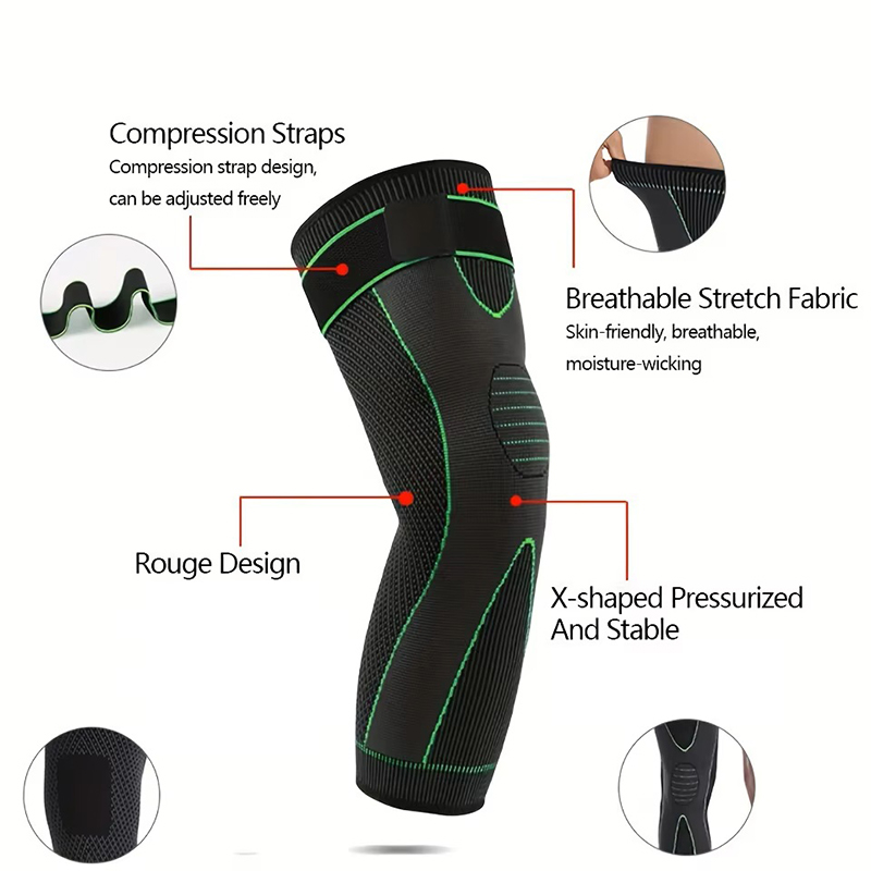2 stuks compressie kniebescher - Knee Sleeve Pair recensie en prijs